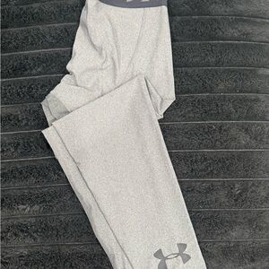 Under Armour Light Gray Performance Leggings